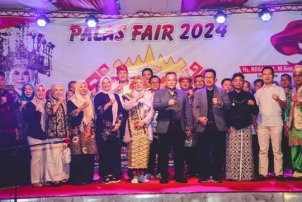 Bupati Nanang Ermanto Memeriahkan Pembukaan Palas Fair 2024