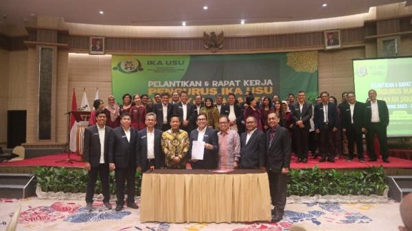Pelantikan Pengurus IKA USU Jakarta 2023-2027: Sinergi, Kolaborasi, Kontribusi Demi Kemajuan Bersama