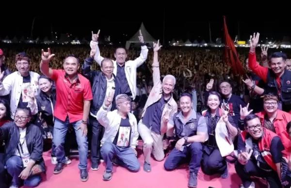 Ganjar Optimis Sapu Bersih Suara Kemenangan Pilpres 2024 di Bali