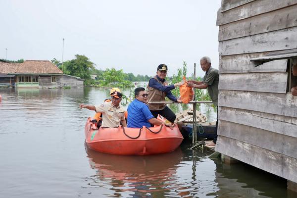 Dampak Banjir di Kabupaten Muba: Debit Air Meninggi, Jumlah Warga Mengungsi Bertambah