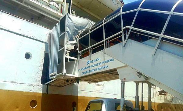 Pelindo Sub Reg 3 Jawa Siapkan Mobile Gangway di Pelabuhan Tanjung Perak