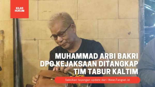 Terpidana Muhammad Arbi Bakri Tak Berkutik saat Ditangkap Tim TABUR
