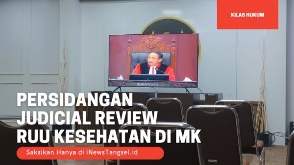 Persidangan Judicial Review Uji Formil ke-6 RUU Kesehatan di Mahkamah Konstitusi