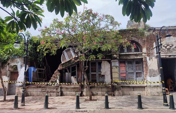 Gedung Bersejarah di Kota Lama Roboh, Begini Respons Pemkot Semarang