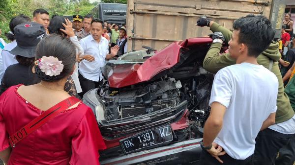 Kecelakaan Beruntun di Simalungun, 5 Guru SMK Negeri 1 Siantar Tewas