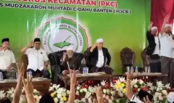 Dukung Ganjar-Mahfud, Ulama Kharismatik Abuya Muhtadi Kerahkan Ribuan Pengurus M3CB Banten