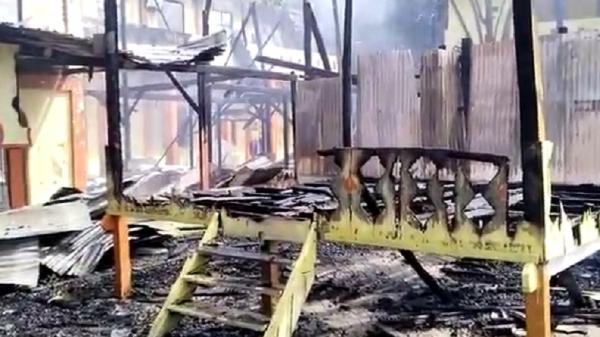 Kebakaran Hebat Terjadi di Pesantren di Aceh, Mushala hingga Asrama Putri Ludes