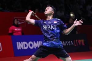 Anthony Ginting Tembus Perempat Final di Indonesia Masters 2024