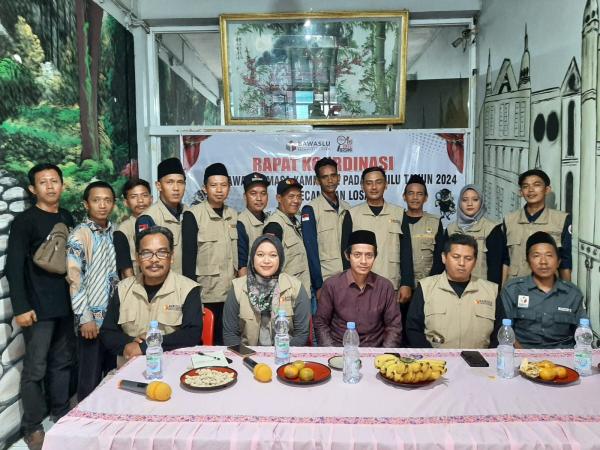 Panwascam Losari Berkomitmen Awasi Jalannya Tahapan Pemilu 2024