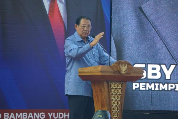 Pemilu Tinggal Tiga Pekan, SBY Minta Caleg ‘Gaspol’ Menangkan Demokrat