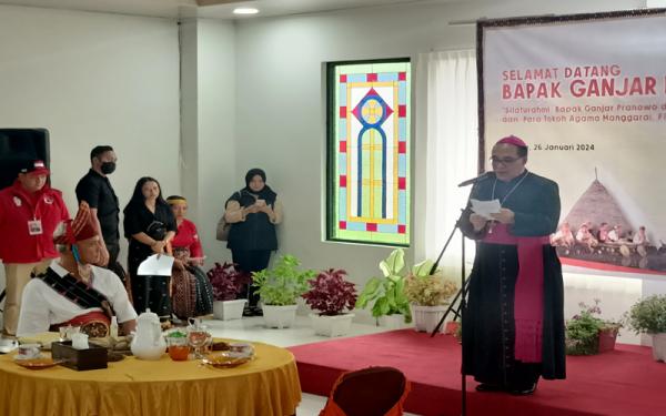 Uskup Ruteng Beri Pesan ke Ganjar: Kedepankan Etika dalam Politik