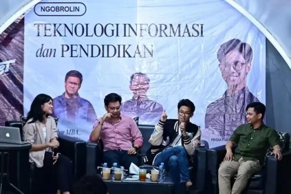 Ngobrol Bersama Pelajar Tangsel, Alam Ganjar Bicara Ketimpangan Pendidikan di Indonesia 