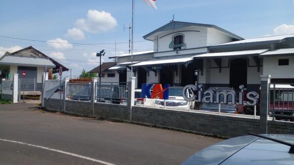 KA Pangandaran Relasi Banjar-Gambir Berhenti di Stasiun Ciamis, Daops 2: Ada Peningkatan Penumpang