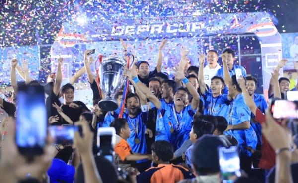 Lepas Landas FC Raih Juara DEPA Cup season 2, Kalahkan AJP Lewat Adu Penalti