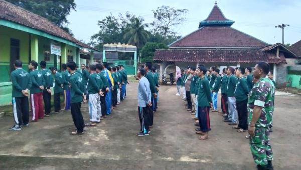 63 Orang Kader Penggerak NU di Tanjung Bulan Dapatkan Pelatihan Kepemimpinan dari Koramil Kasui