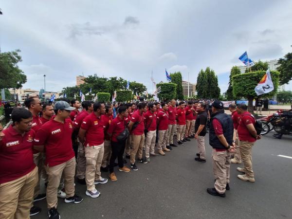 Kampanye Prabowo-Gibran di Simpang Lima Semarang, Ribuan Polisi Dikerahkan