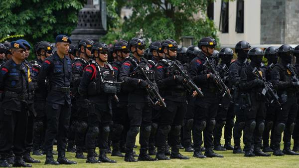 Ribuan Personel Gabungan Amankan Kampanye Capres dan Cawapres di Semarang