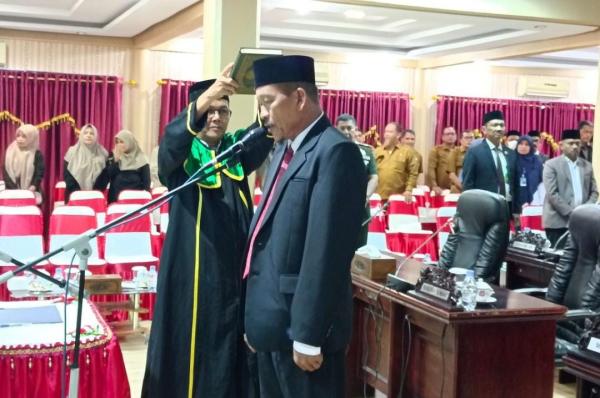 Abdullah Resmi Dilantik Sebagai PAW Anggota DPRK Lhokseumawe