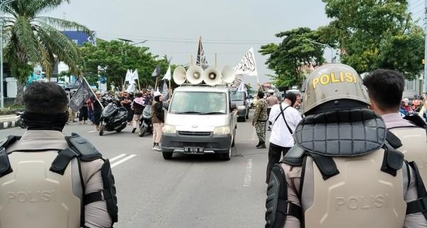 Pasca Penembakan di Colomadu, Laskar Umat Islam Karanganyar Gelar Aksi Demo Ajukan 3 Tuntutan