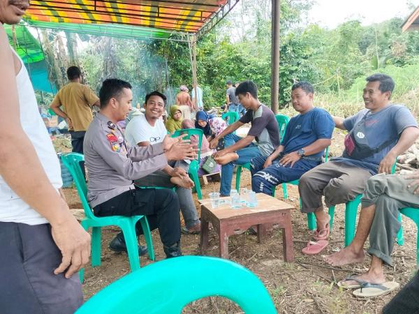 Jelang Pemilu, Polsek Ukui Terus Jaga Kondusifitas dengan Cooling System