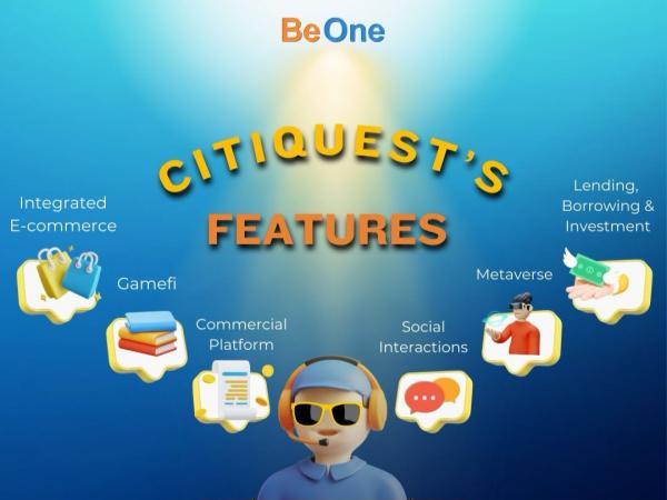 CitiQuest dari BeOne Tech, SuperApp berbasis Teknologi Blockchain Asli Indonesia