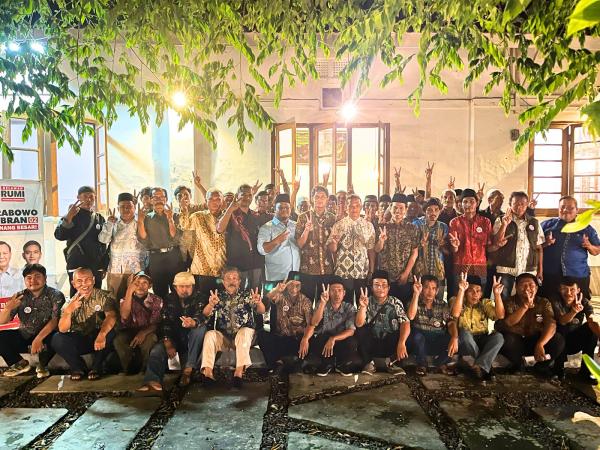 Gelar Sapa Tokoh di Subang: RUMI Optimis Prabowo-Gibran Raih 60% Suara