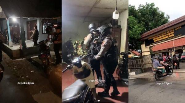 Gangster Onar Kalimulya Depok Dibekuk Polisi di Bengkel Motor!