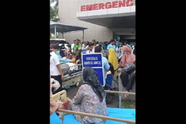 Akibat Ledakan Dahsyat di Semen Padang Hospital, 120 Pasien Dirujuk ke RSUP M Djamil