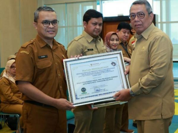 6 Perangkat Daerah di Pemkot Tangsel Raih Penghargaan dari Ombudsman RI