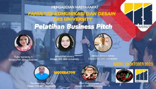Tarik Minat Investor, Universitas ARS Gelar Pelatihan Business Pitching Bagi UMKM Kota Bandung