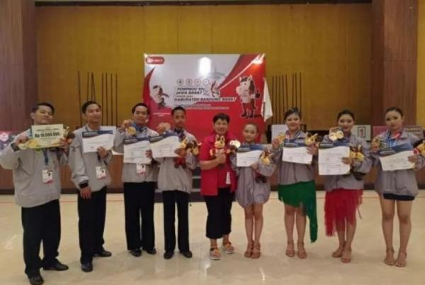 Empat Atlet Dancesport Terbaik Binaan IODI Kabupaten Bogor Perkuat Jabar di PON 2024
