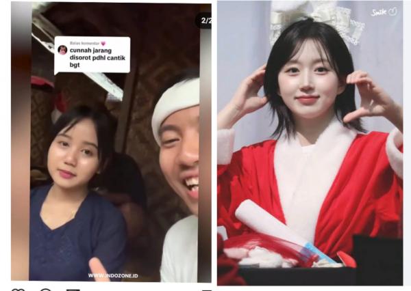 Viral Cunnah Gadis Baduy yang Disebut Mirip  Idol K-Pop Haewon