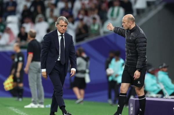 Kontroversi Roberto Mancini: Walkout saat Adu Penalti Arab Saudi vs Korea Selatan di Piala Asia