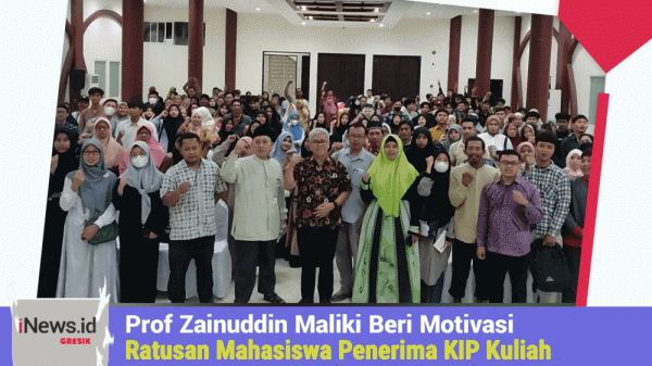 Dorong Prestasi, Prof Zainuddin Maliki Beri Motivasi Ratusan Mahasiswa Penerima KIP Kuliah