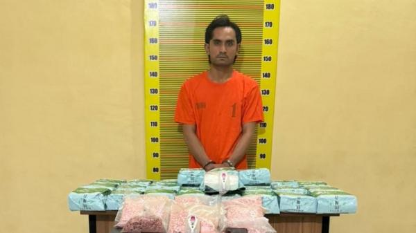 Sita 28 Kg Sabu dan 14.000 Butir Pil Ekstasi, Polisi Tangkap Raja Narkoba di Sumut
