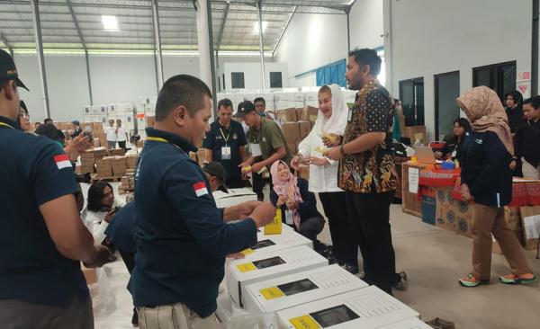 Logistik Pemilu 2024 di Kota Semarang Mulai Didistribusikan