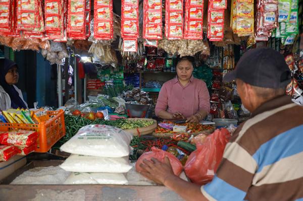 Musim Hujan, Harga Bahan Pokok di Pasar Tradisional Masih Stabil