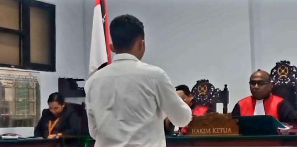 Anak Ketua DPRD Kota Ambon Dihukum 4 Tahun Penjara