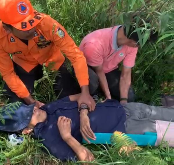 Kontributor iNewsTV di Mataram Kecelakaan Motor di Pos II Sembalun saat Peliputan