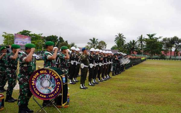 Amankan Pemilu 2024, 3.000 Prajurit TNI Dikerahkan di Kalteng