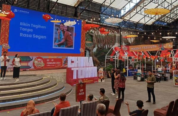 Ratusan Pelaku UMKM Sleman Ramaikan Festival Oriental Food China Town di SCH