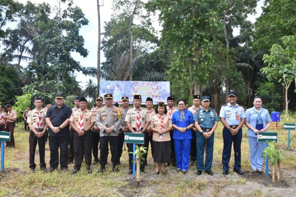 Pangdam XIII/Merdeka Pimpin Upacara Pembukaan Perkemahan Pramuka Saka Wira Kartika Terpusat