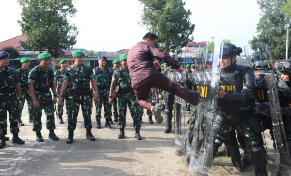 Korem 011 Lilawangsa Siapkan Pasukan Khusus TNI Pengamanan Pemilu Aceh