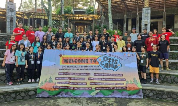 OSIS SMA Katolik se Jawa-Bali Ikuti OSIS Camp di UTC Trawas