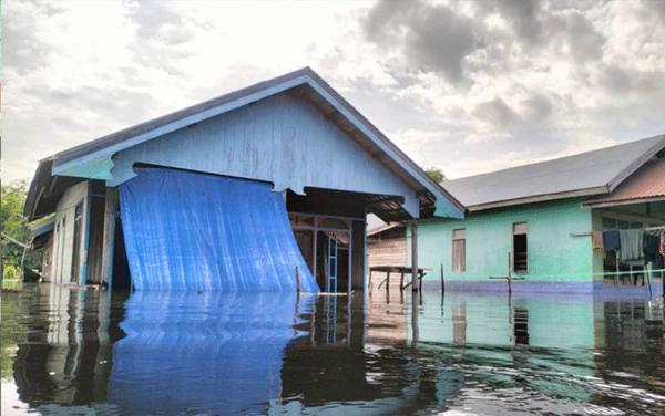 Banjir Rendam Lima Desa, Dua Kecamatan di Kabupaten Kapuas