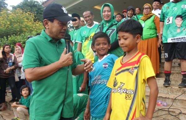 Aktif Kembali ke Lapangan Hijau, Sosok RY Dapat Julukan Bapak Sepakbola Kabupaten Bogor