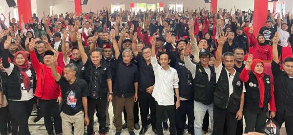 Ribuan Relawan Ganjar Mahfud Pandeglang Siap Meriahkan Konser Salam M3tal di GBK Jakarta