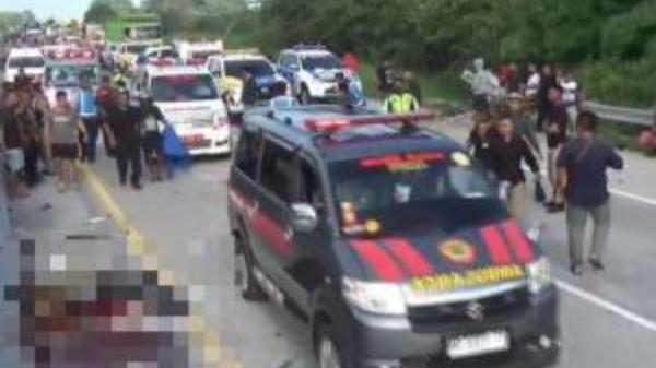 Ngeri! Bus Satgas Partai Hanura Kecelakaan di Tol Ngawi-Solo,  2 Tewas dan Puluhan Luka