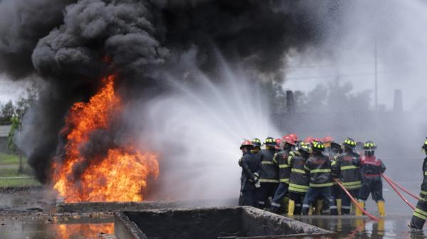 Kilang Cilacap Adakan Pelatihan Penanggulangan Kebakaran untuk Petugas Lapas Nusakambangan