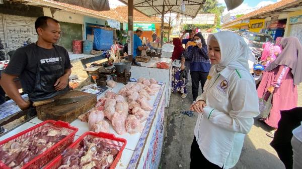Cek Keamanan Pangan hingga Kosmetik, Nurhayati Sidak ke Pasar Rajapolah Tasikmalaya